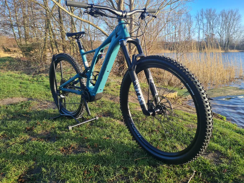 Ex Display Specialized Levo SL Comp 2022 Electric Bike Turquoise Large-1